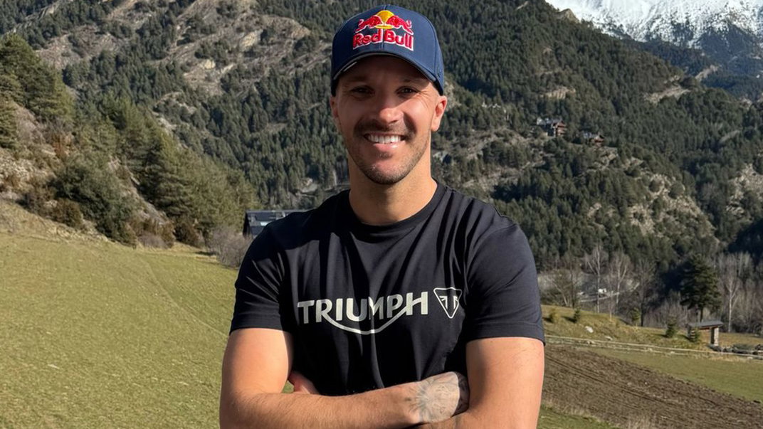 Sam Sunderland is now a Triumph ambassador